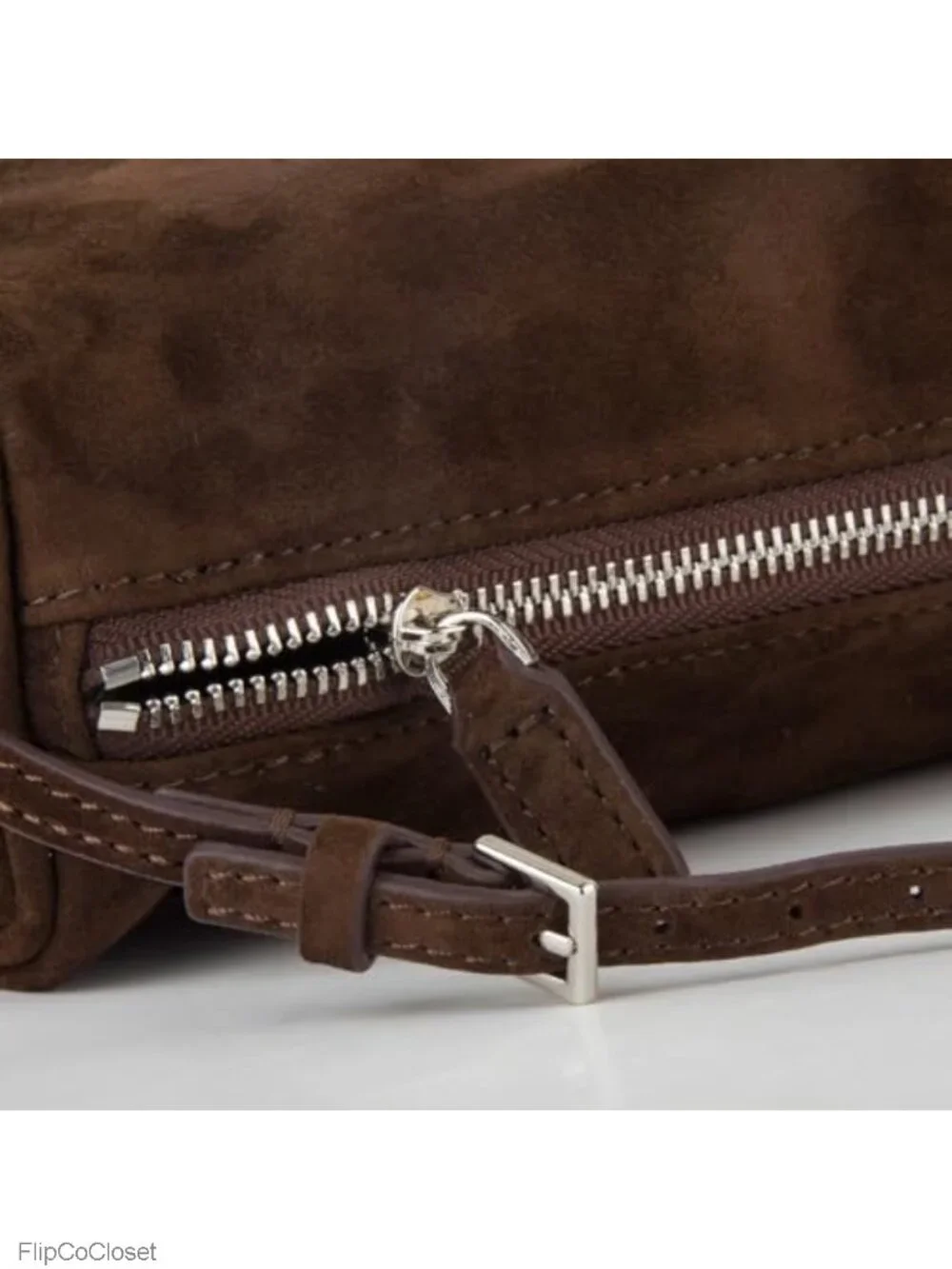 Premium Suede Leather Crossbody Hobo Bag